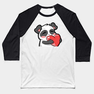 Love Panda Baseball T-Shirt